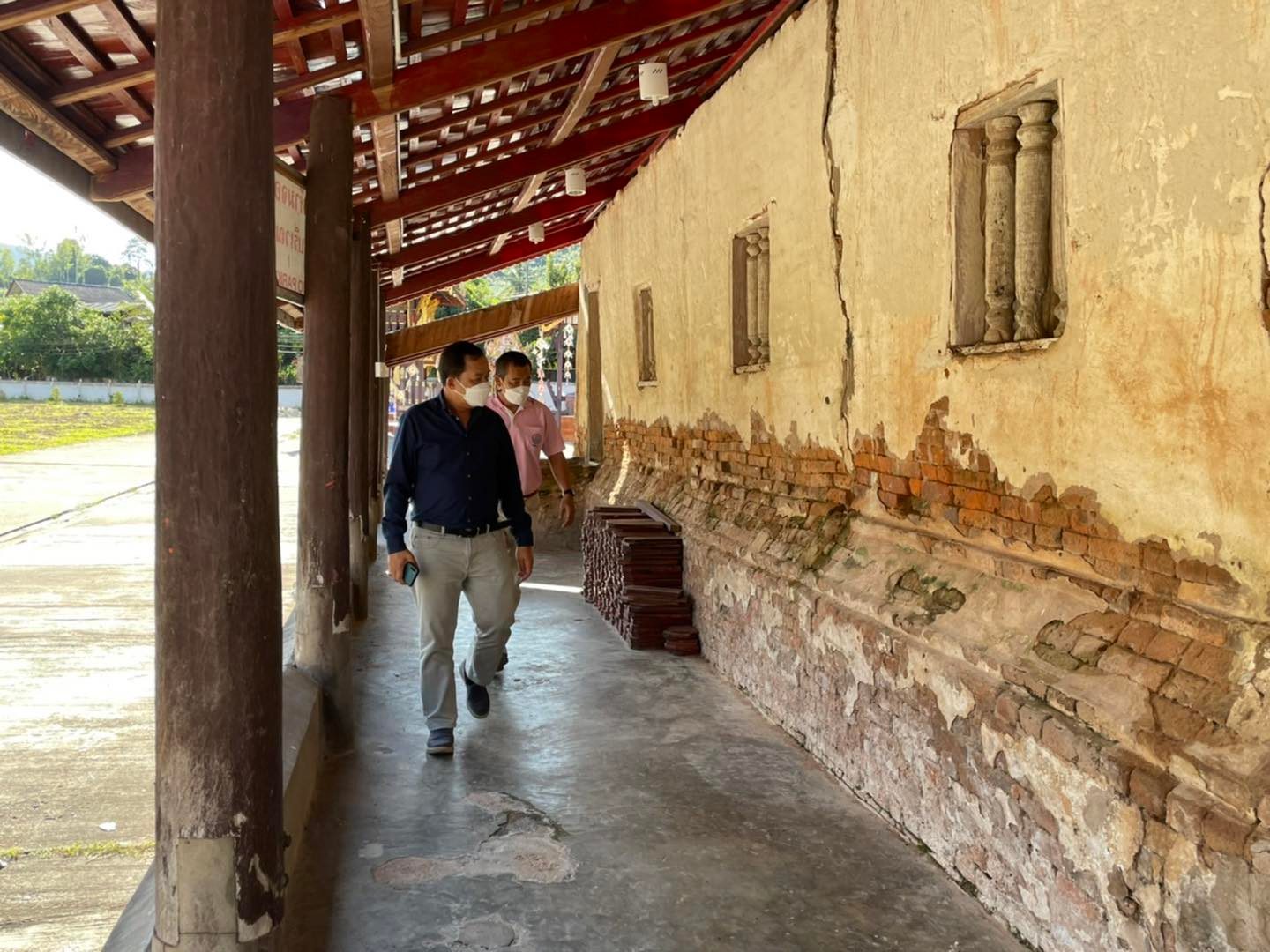Wat Si Pho Chai temple in Na Haeo Loei