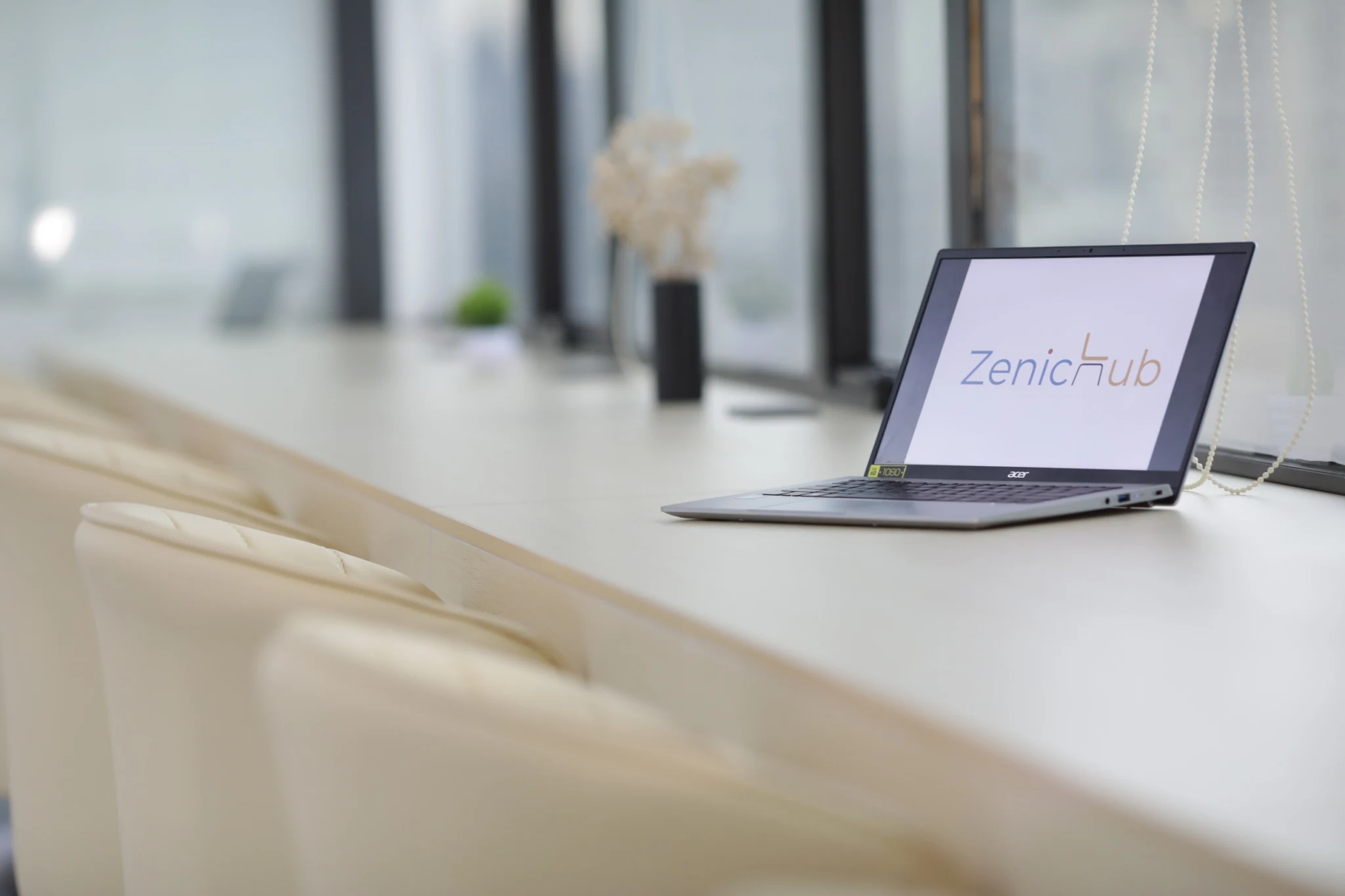 Coworking desks inside ZenicHub