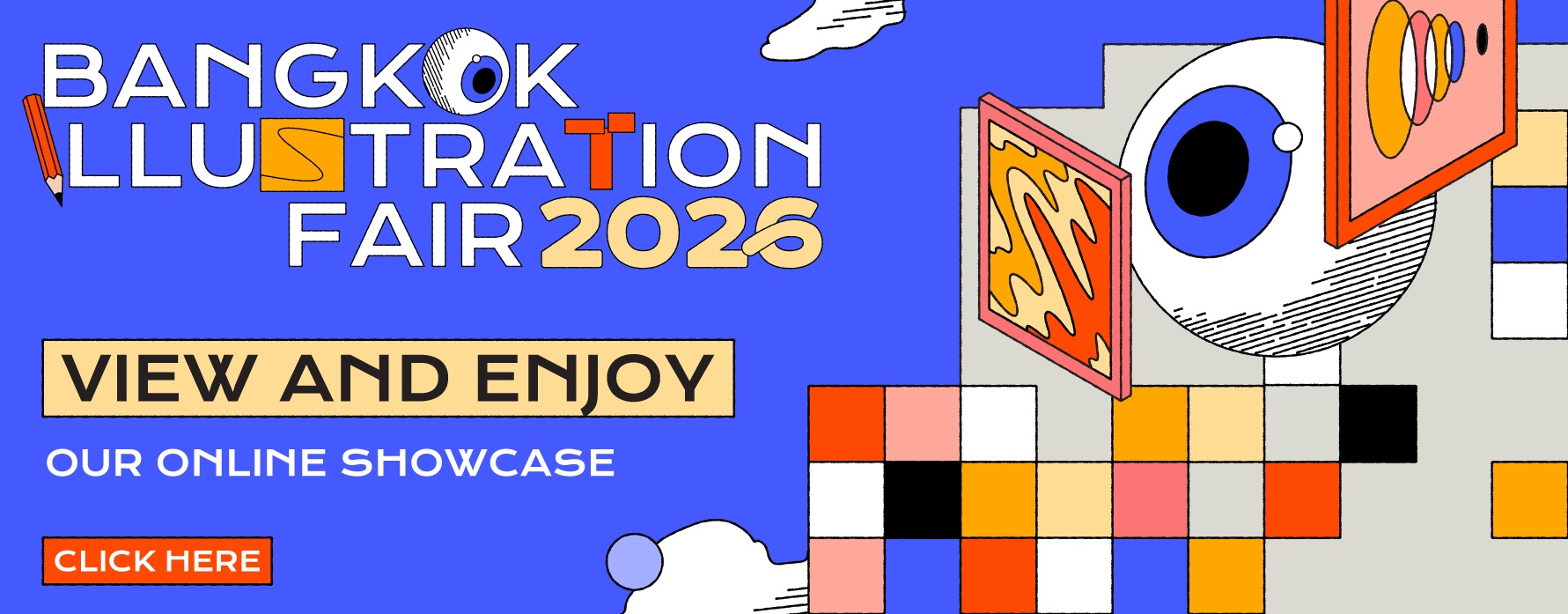 Bangkok Illustration Fair 2026 event artwork