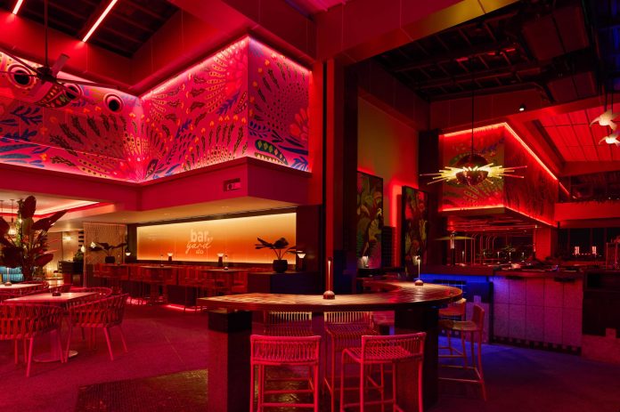 Bar.Yard rooftop on the 40th floor of Kimpton Maa-Lai Bangkok