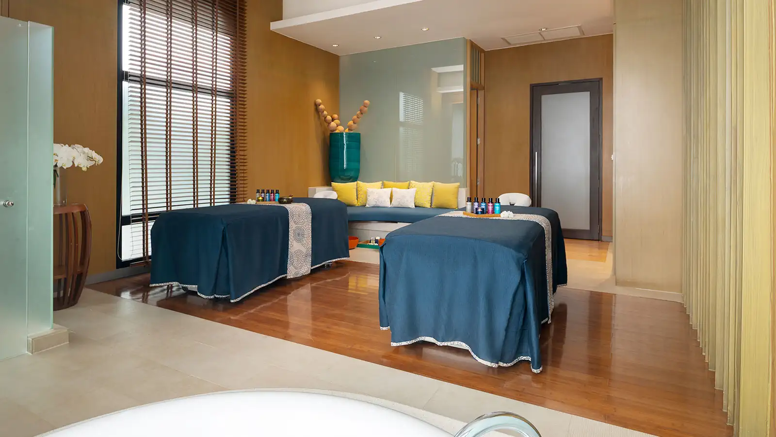 Treatment room at Breeze Spa Amari Bangkok
