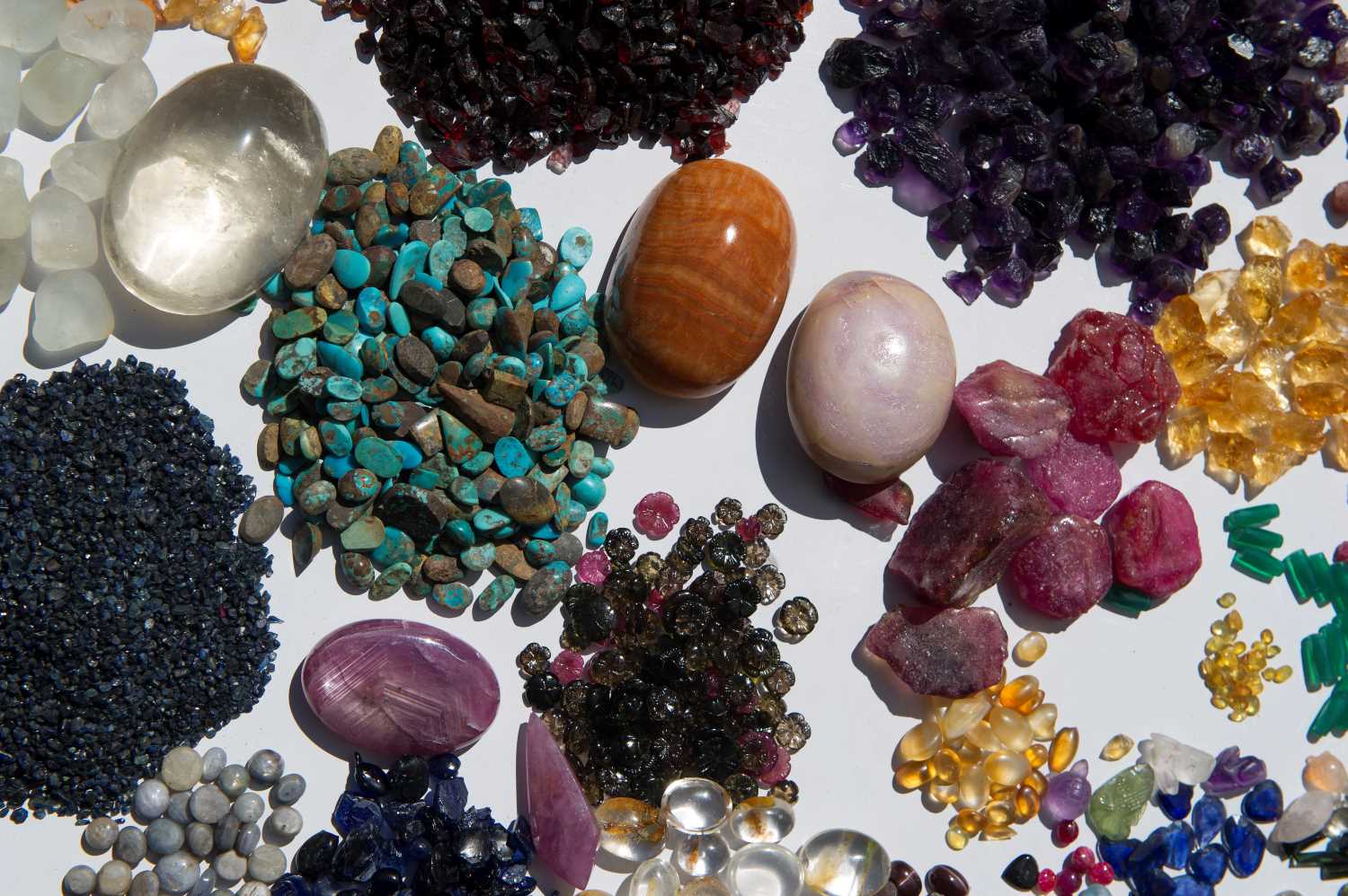 Gem trading area in Chanthaburi