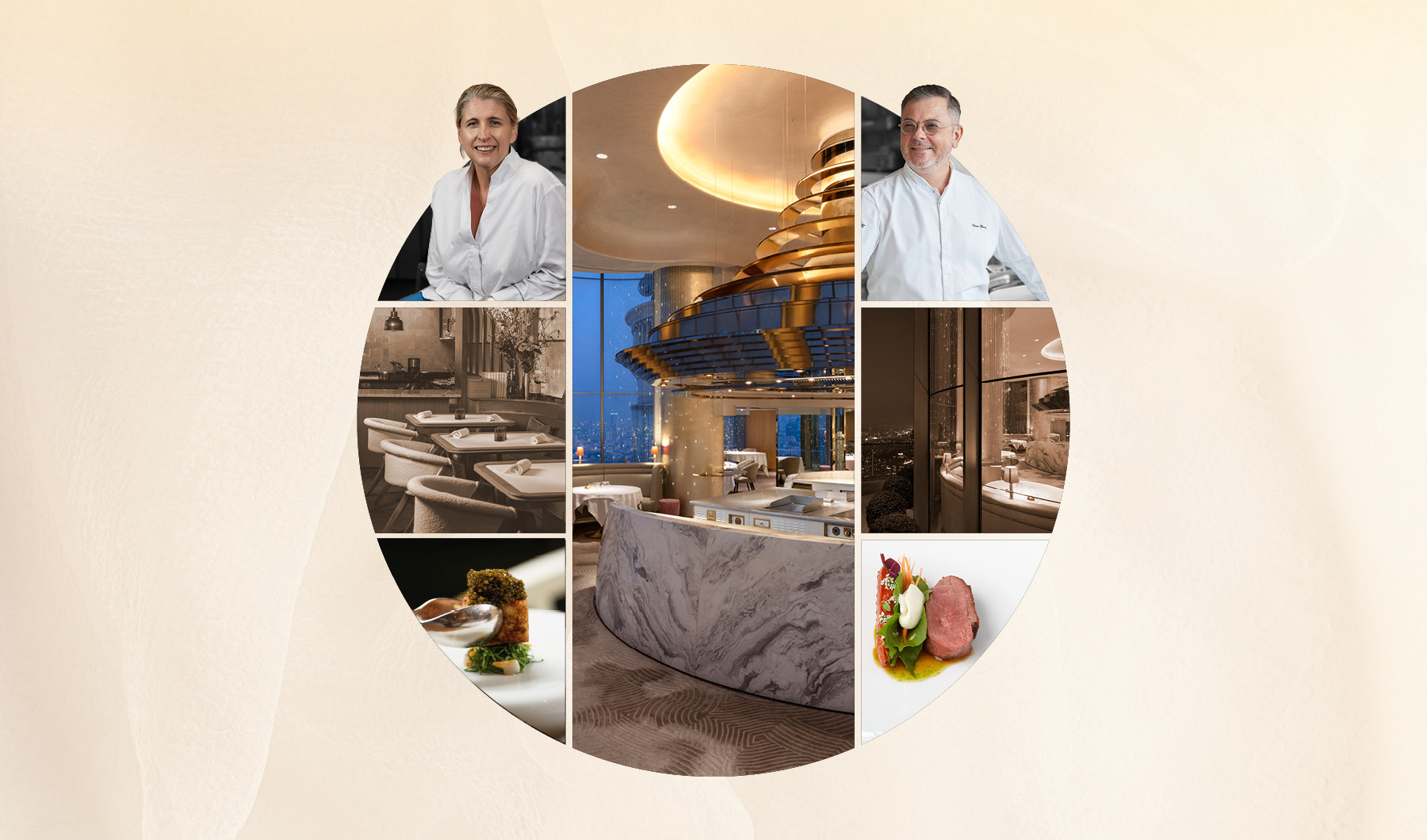 Chef's Table by lebua and La Scène collaboration artwork