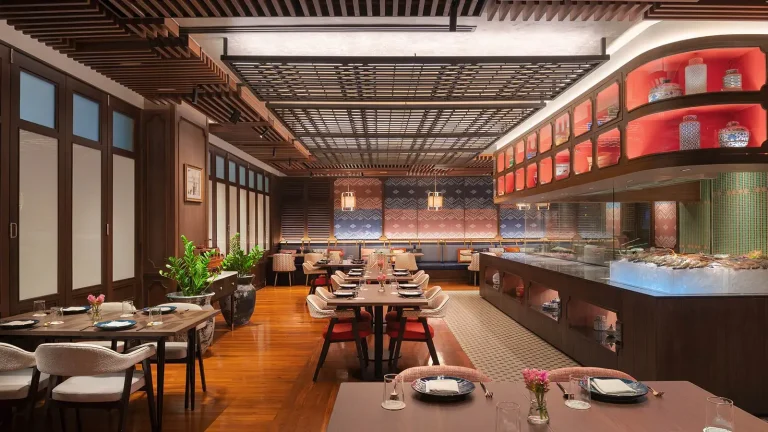 Dining room at ChomSindh in Amari Bangkok