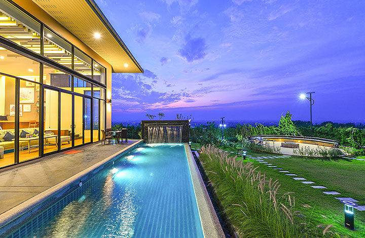 Panoramic private villa at Civilai Hill Khao Yai