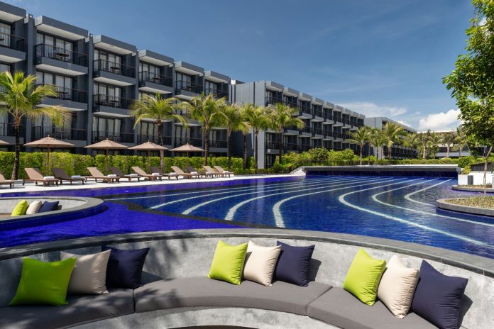 Courtyard Phuket Chalong Bay pool Main swimming pool at Courtyard by Marriott Phuket Chalong Bay Resort