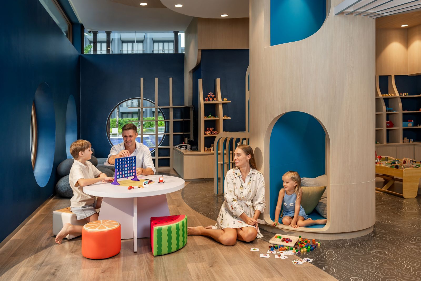 Colourful kids club at Courtyard Phuket Chalong Bay Resort