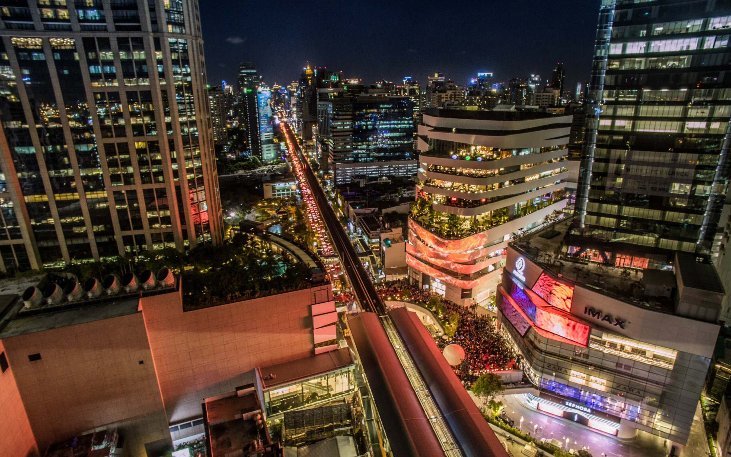 Emporium, EmQuartier and Emsphere in Bangkok's EM District