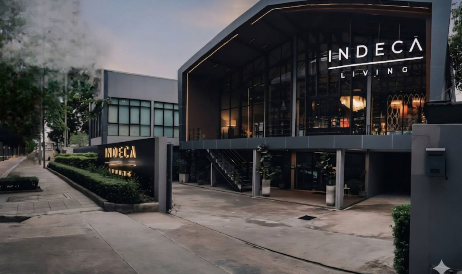 Interior of Indeca Living's Rama 9 showroom