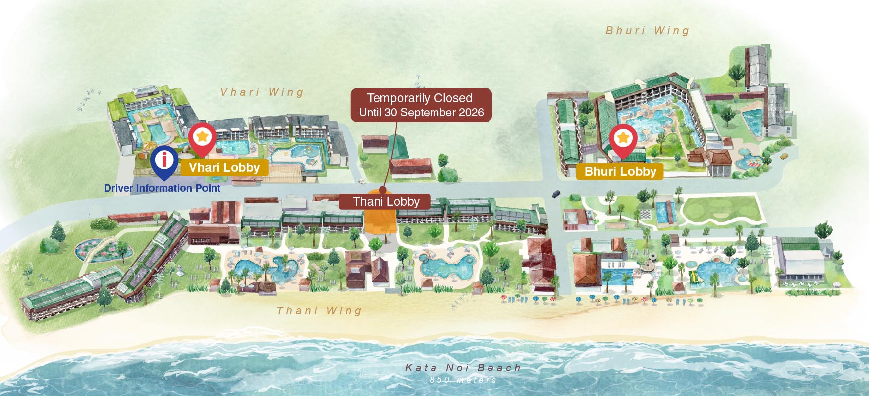 Katathani Phuket renovation information