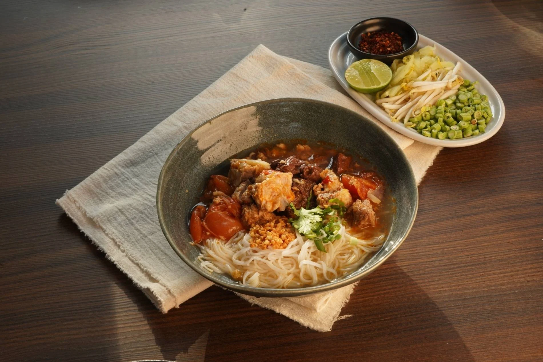 Northern Thai noodles from Krua Mueang Phrae