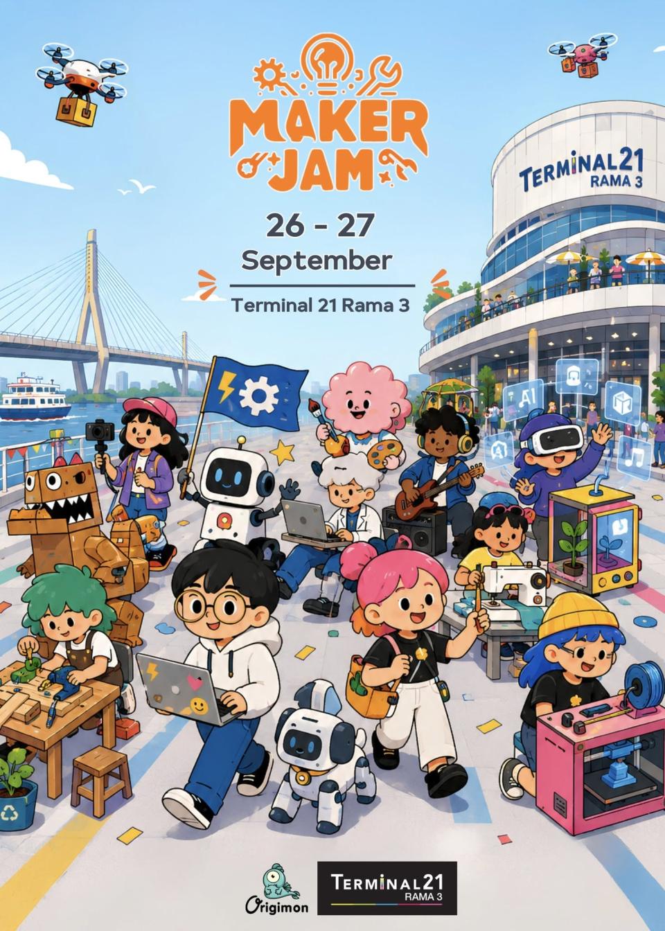 National Science Museum Maker Jam 2026 programme graphic