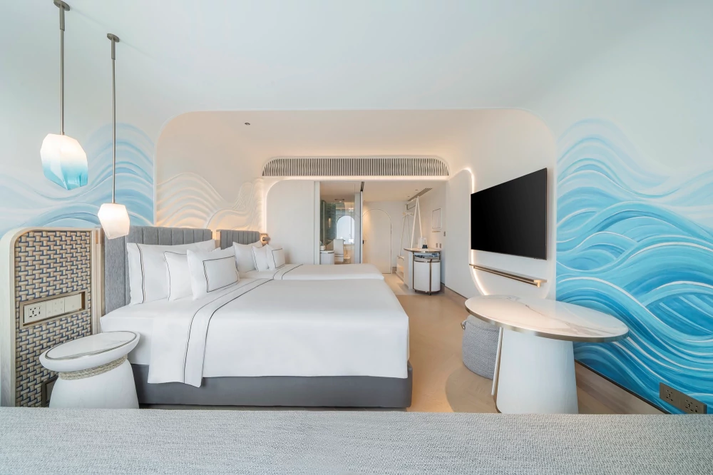 Bedroom at Melia Pattaya Hotel
