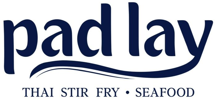 Pad Lay Pattaya identity Pad Lay Thai stir-fry and seafood logo
