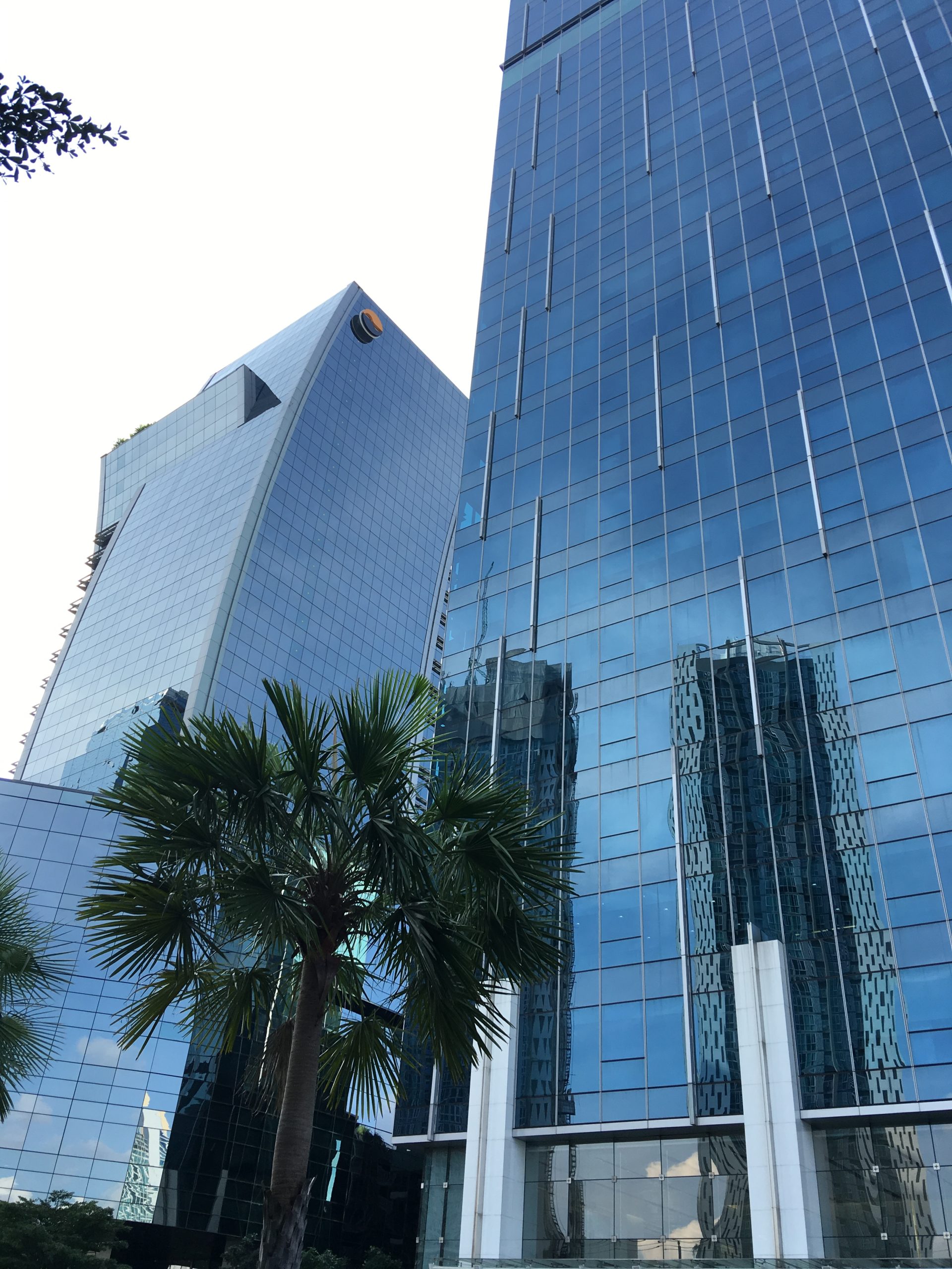 AIA Capital Center and the Stock Exchange of Thailand