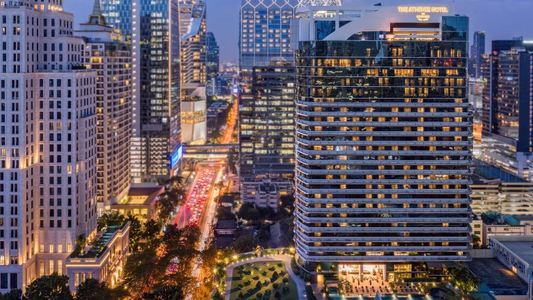 Exterior of The Athenee Hotel Bangkok on Wireless Road