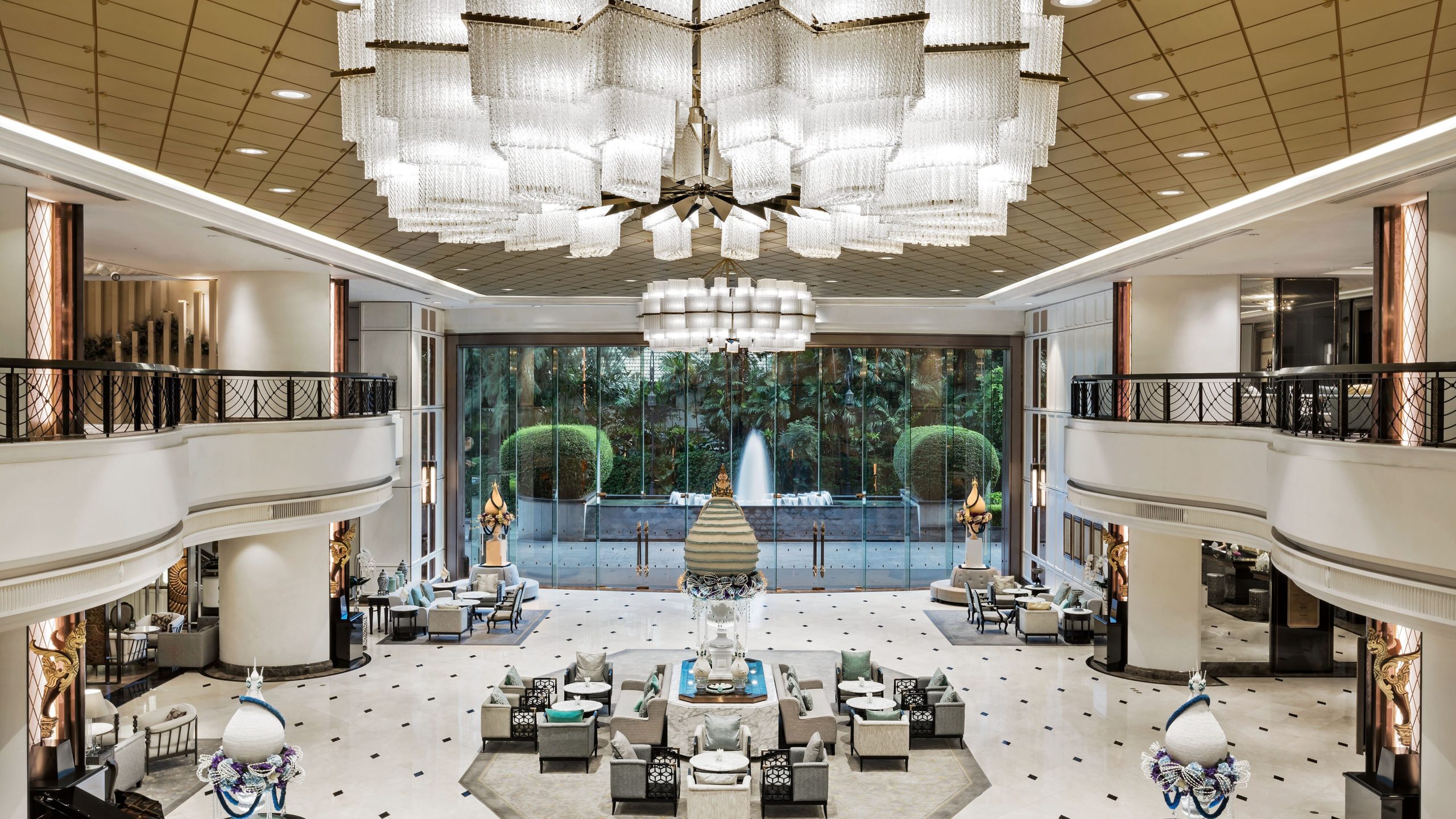 Lobby at The Athenee Hotel Bangkok