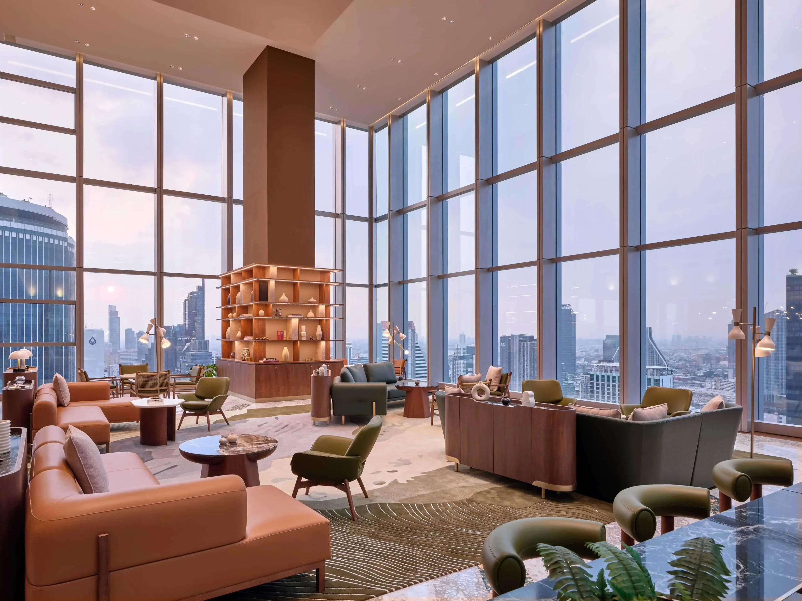 Drawing room lounge at The Great Room Park Silom