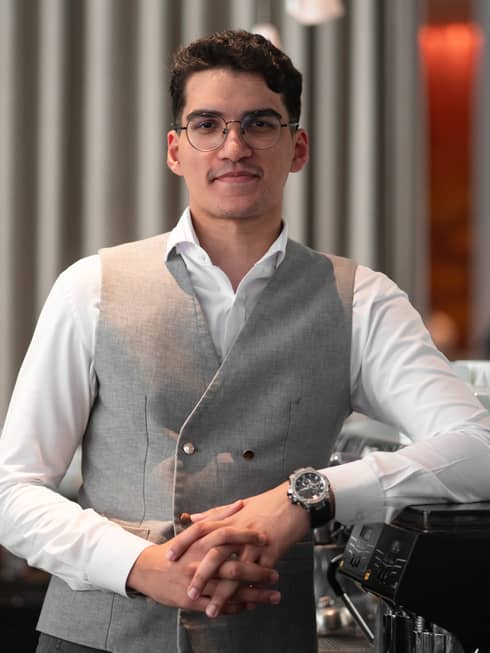 Barista and beverage service at The Lounge Bangkok