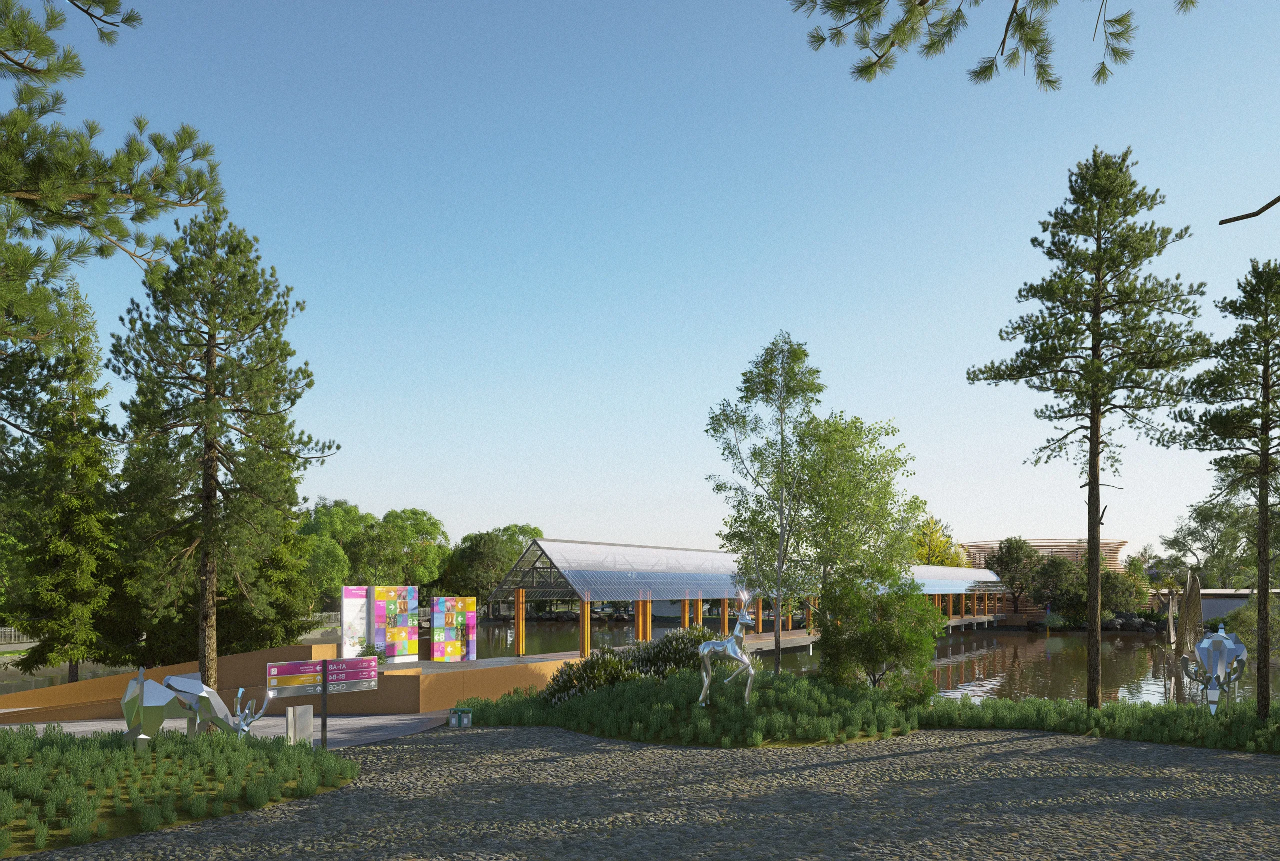 Visitor landscape rendering for Udon Thani Expo 2026