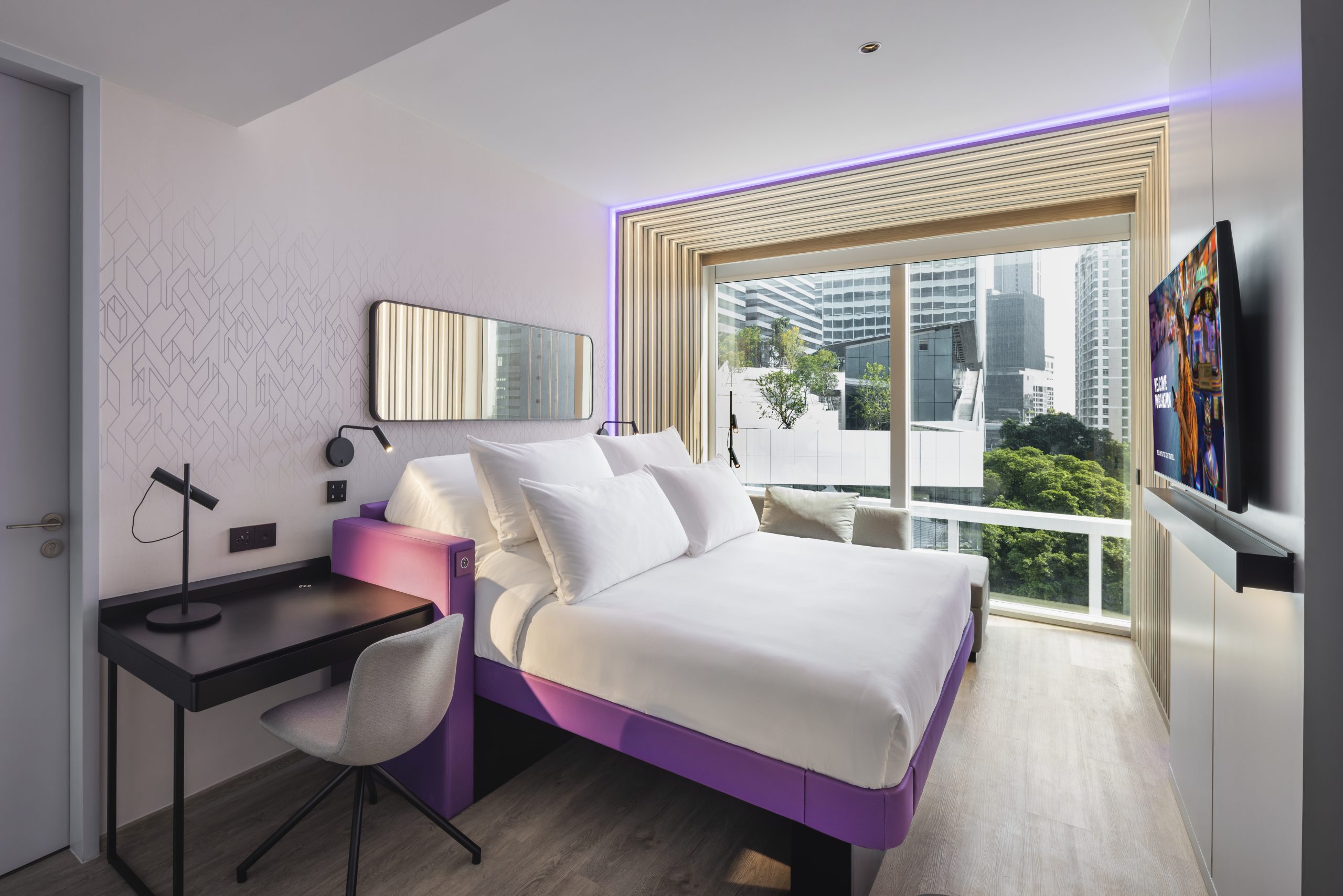 Smart cabin at YOTEL Bangkok Sukhumvit
