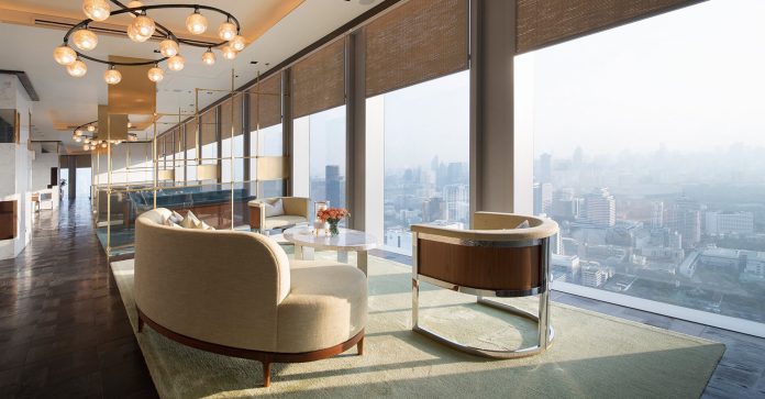 Ritz-Carlton Residences Bangkok lounge High-floor lounge at The Ritz-Carlton Residences Bangkok