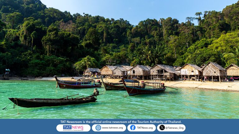 Thailand Andaman coast islands and clear water