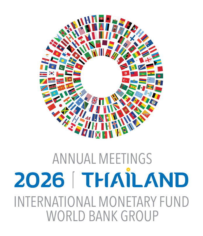 Official logo for the 2026 IMF and World Bank Group Annual Meetings in Thailand