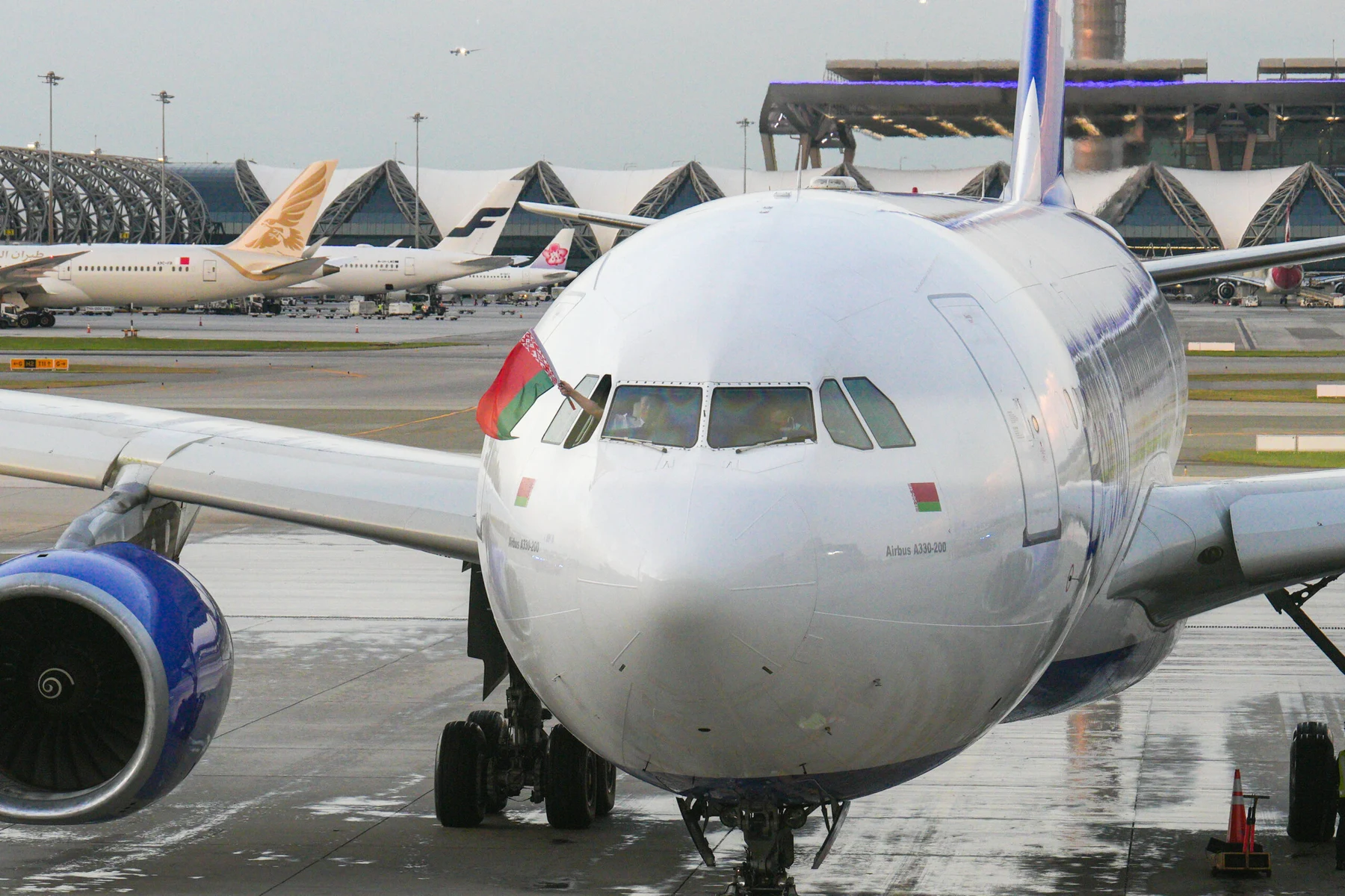 Belavia Airbus A330 aircraft serving Thailand routes