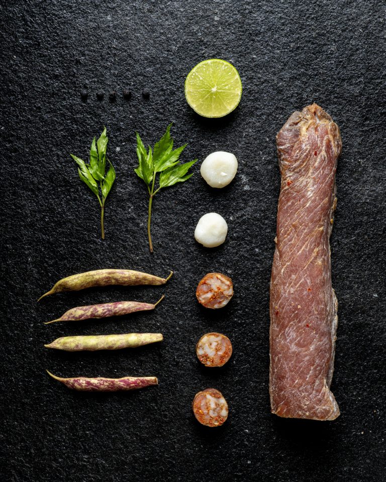 Local ingredients used at Blackitch Artisan Kitchen