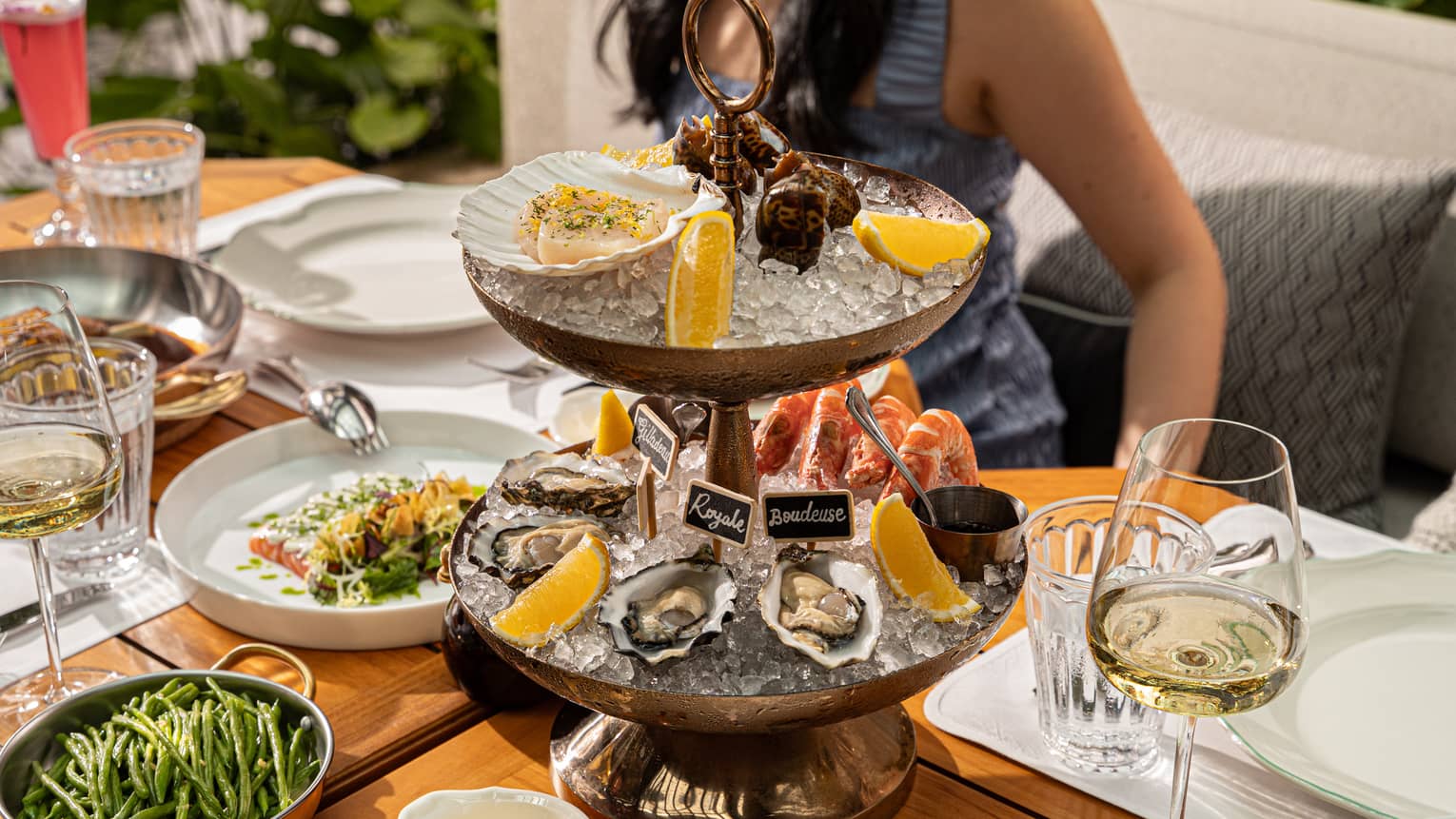 La Grande Seafood Tower at Brasserie Palmier Bangkok