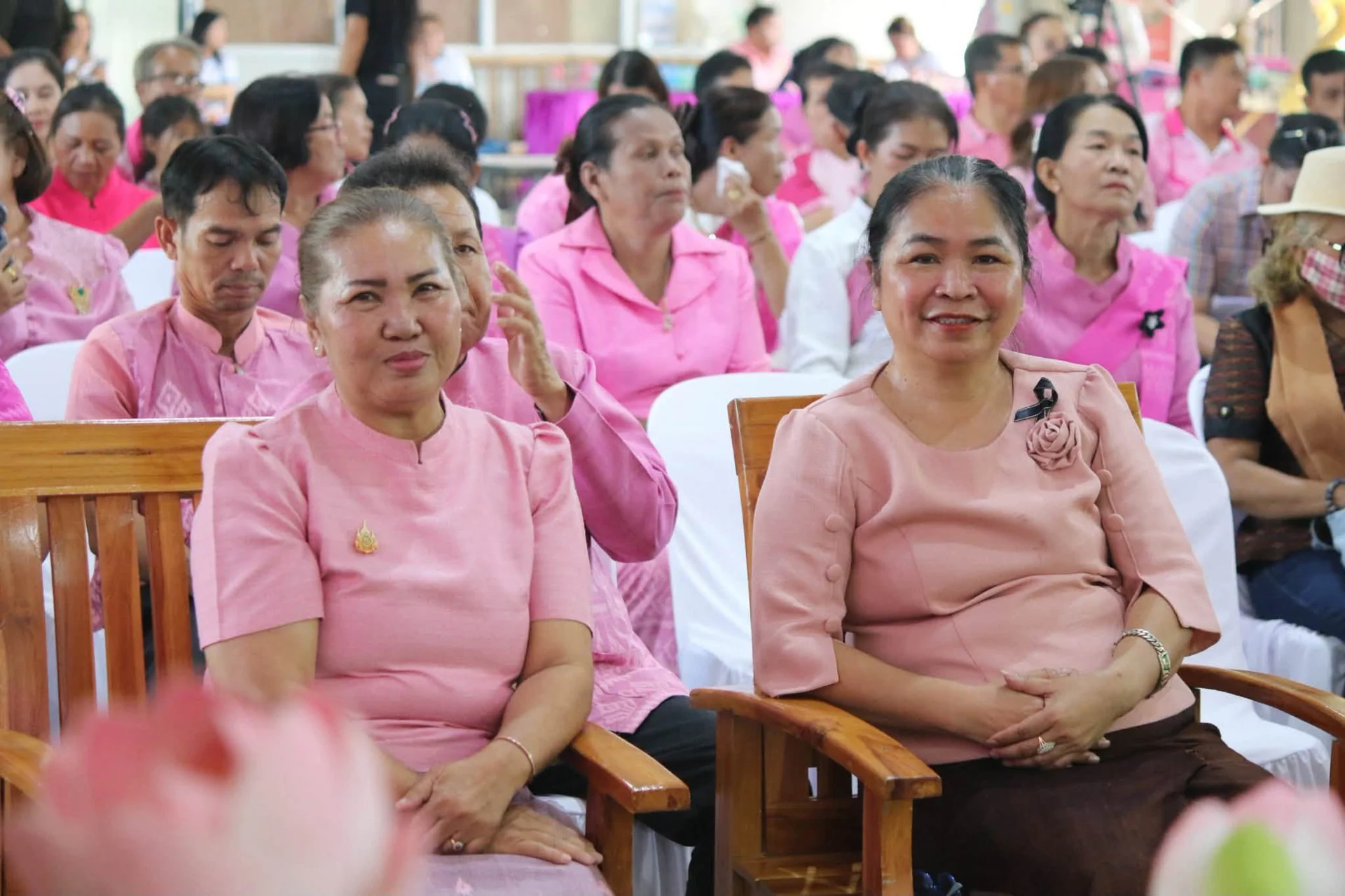 Officials presenting the Bun Krathup Ok Phansa Festival 2026 programme