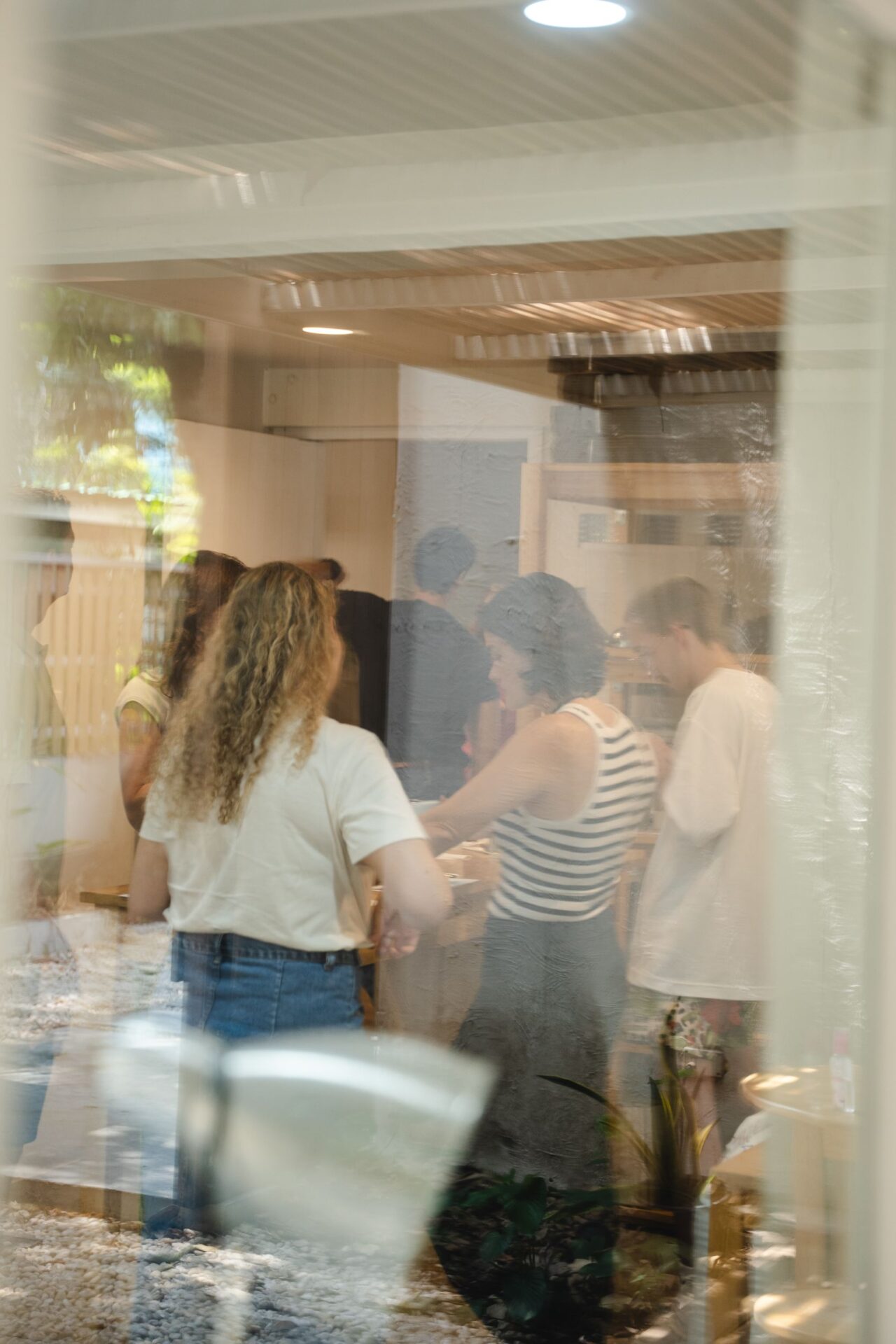 Customers inside Ceresia Coffee Roasters on Sukhumvit Soi 41