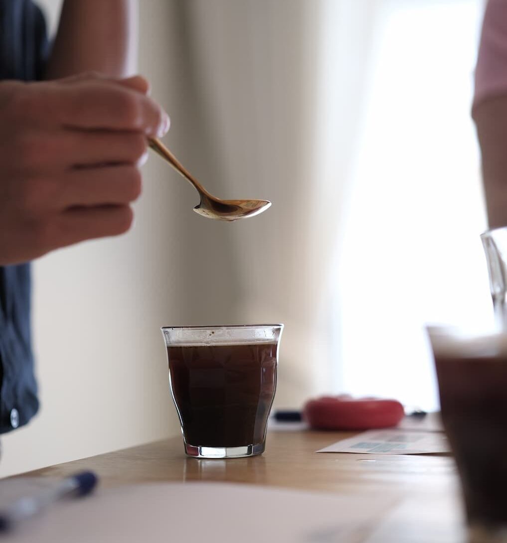 Coffee being served at Ceresia Coffee Roasters in Bangkok