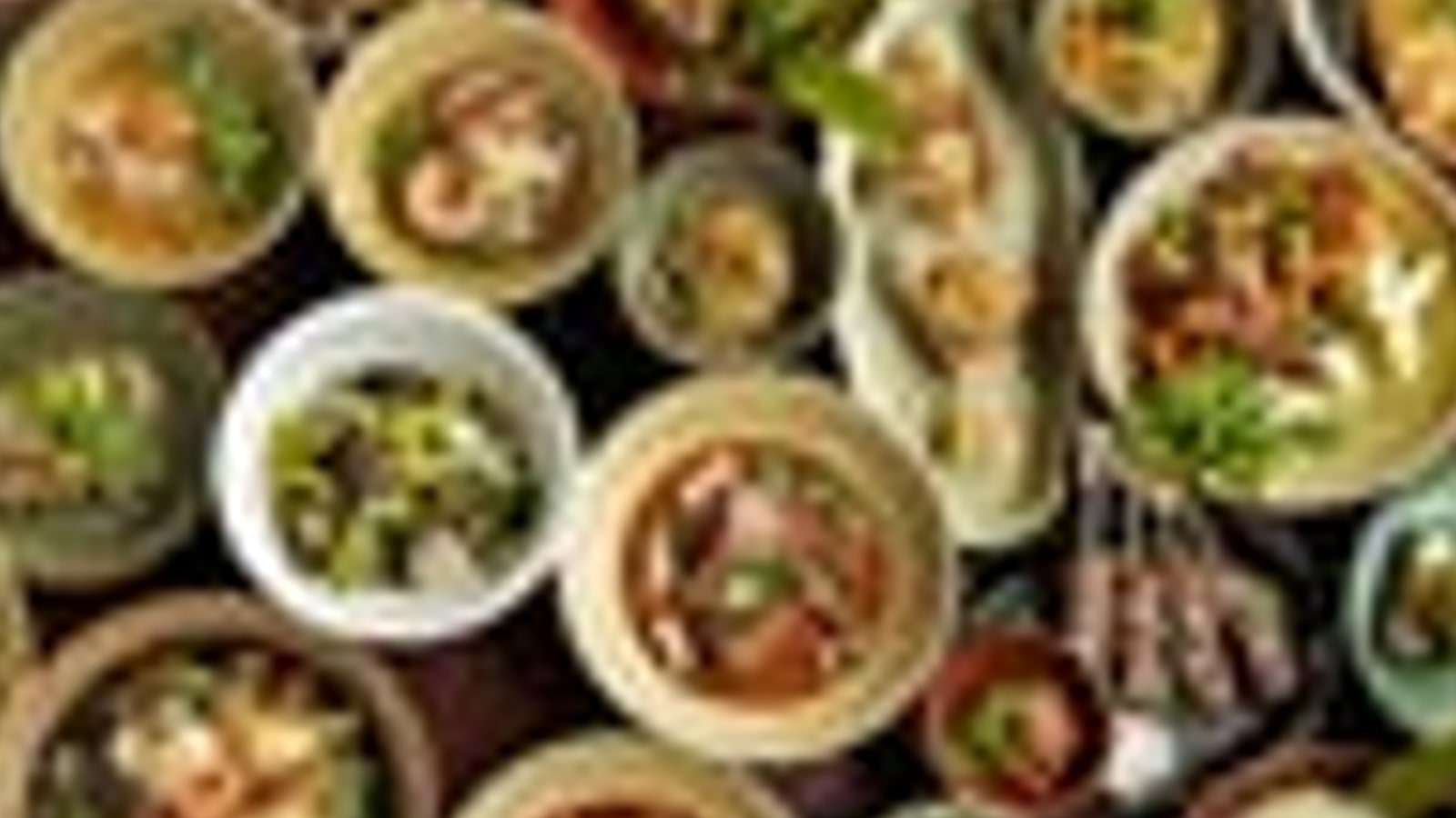 A spread of Thai dishes prepared by Charmgang Bangkok