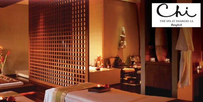 Chi The Spa Bangkok treatment room Treatment room at Chi The Spa in Shangri-La Bangkok