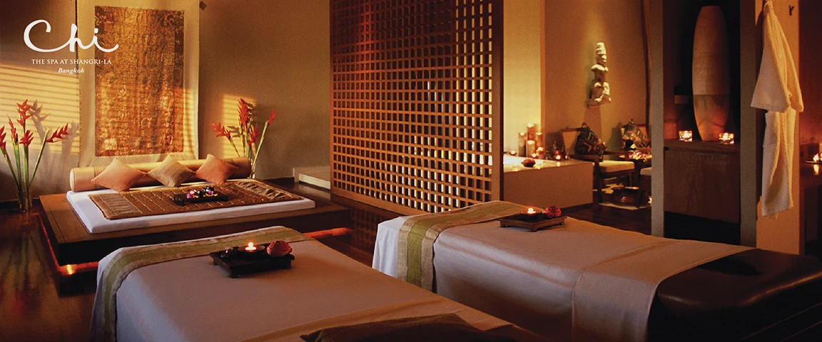 Private treatment suite at Chi The Spa Bangkok
