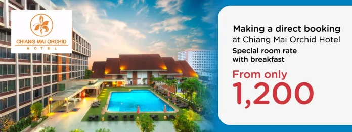 Chiang Mai Orchid Hotel KTC offer Chiang Mai Orchid Hotel room promotion from KTC