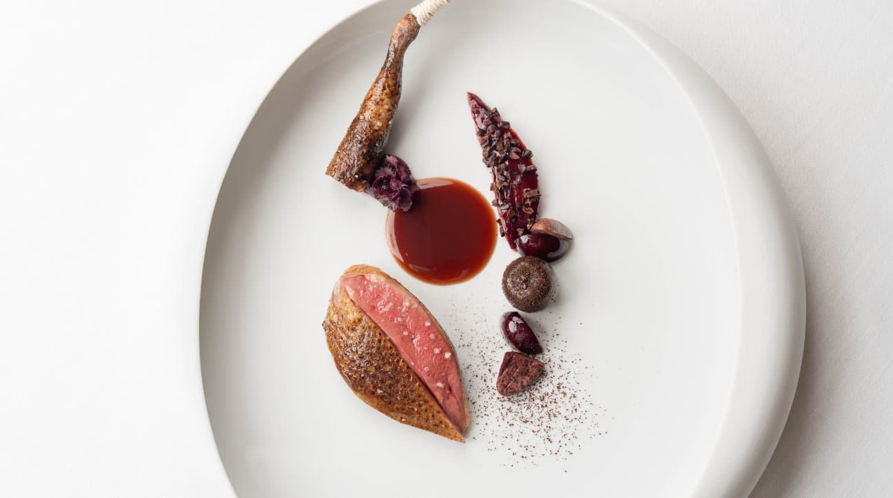 Seasonal course in the Fall in Flavours menu