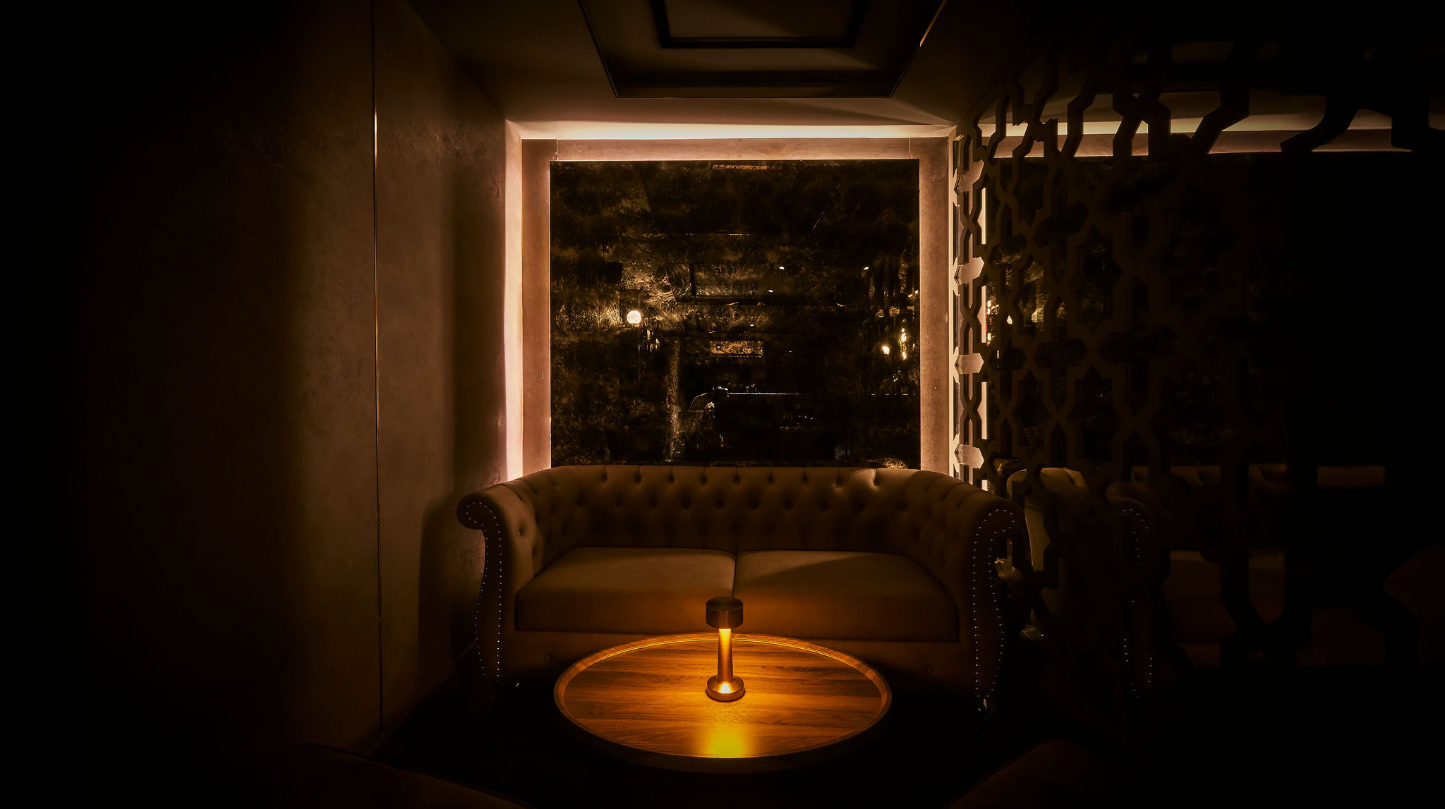 Lounge seating inside Door No.6 Bangkok