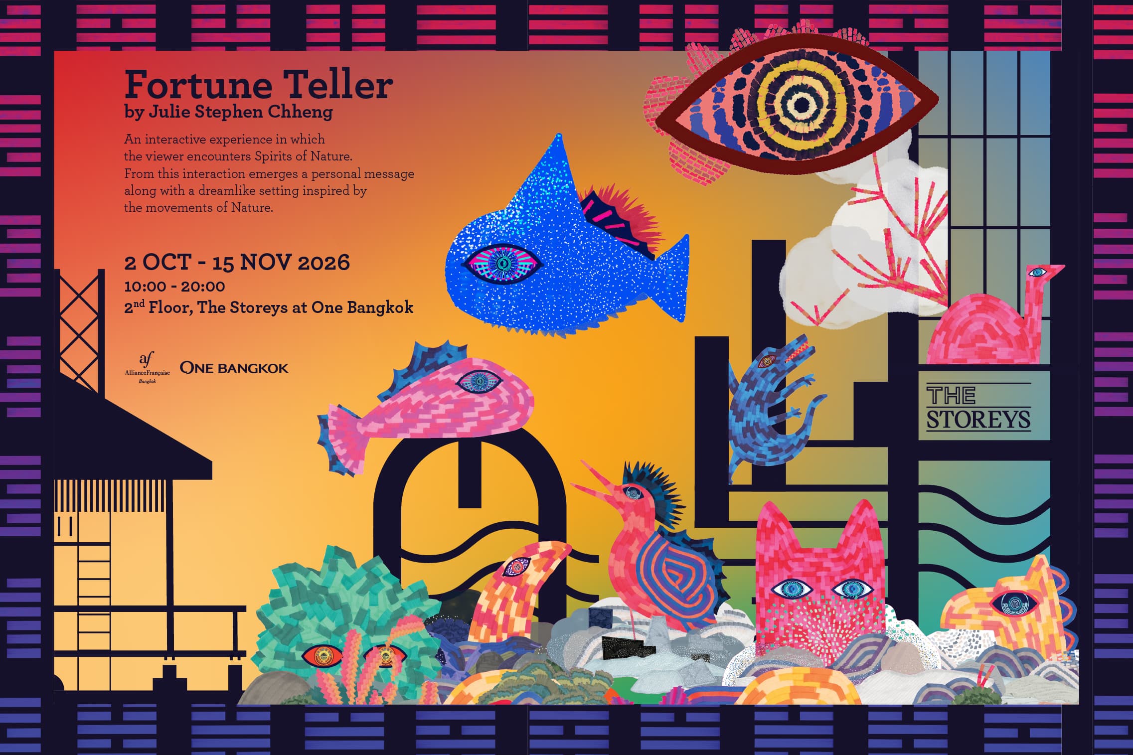 Fortune Teller by Julie Stephen Chheng exhibition artwork