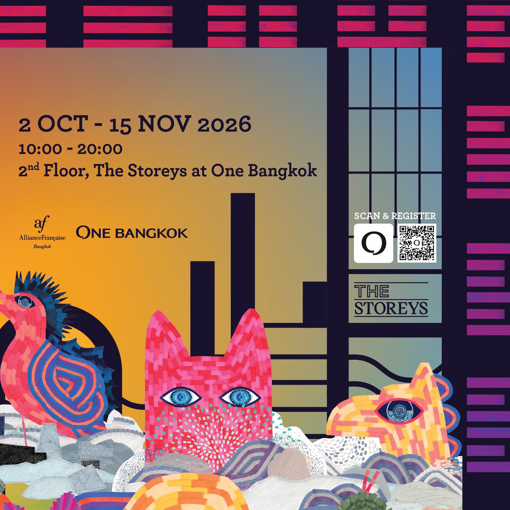 Fortune Teller One Bangkok date and location artwork