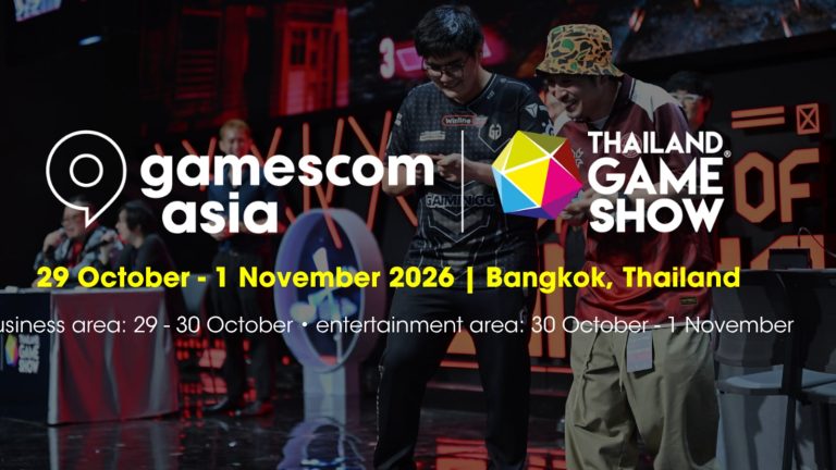 Players on stage at gamescom asia x Thailand Game Show 2026