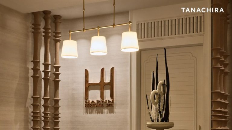 Heritage-inspired entrance at HARNN Heritage Spa Surawong