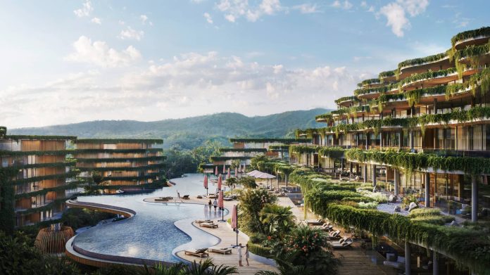 Layan Verde masterplan rendering Official rendering of the Layan Verde Phuket development