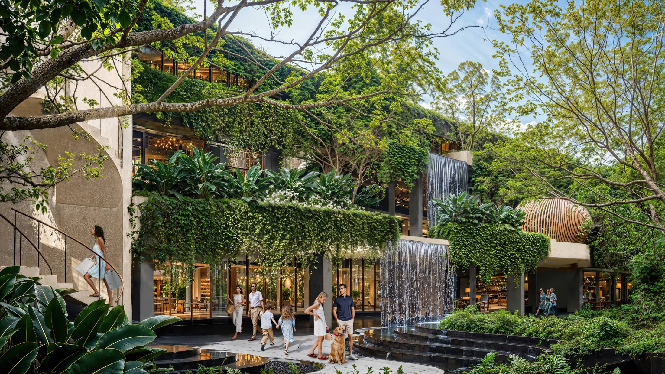Official rendering of a Layan Verde residence interior