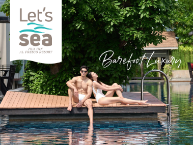 Let's Sea Hua Hin KTC wellness offer Let's Sea Hua Hin Al Fresco Resort KTC promotion artwork