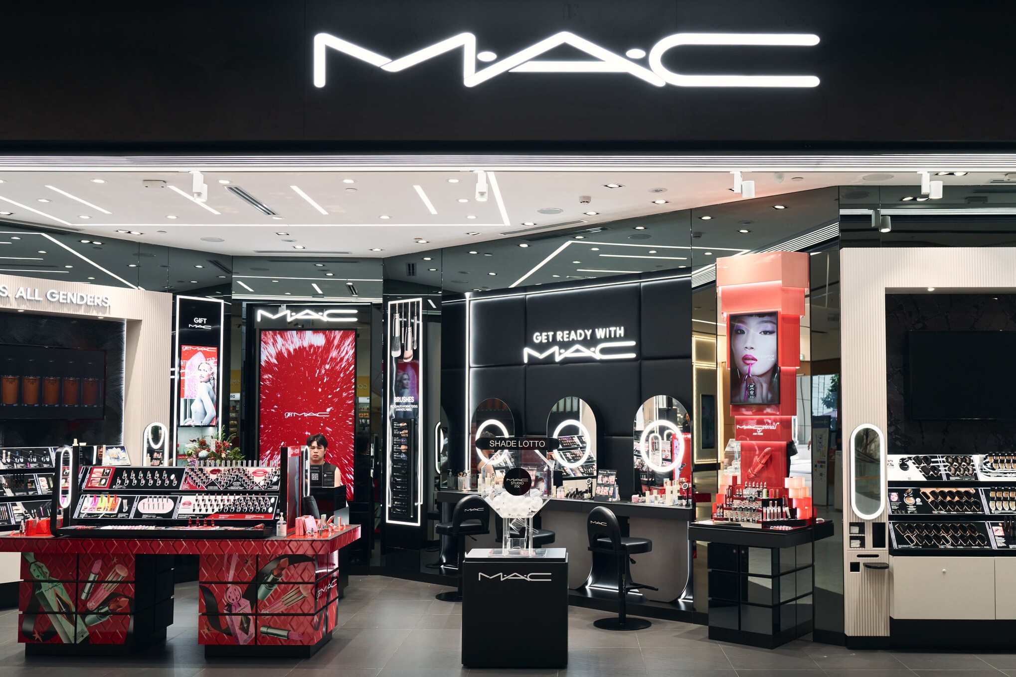 MAC cosmetics counters at One Bangkok