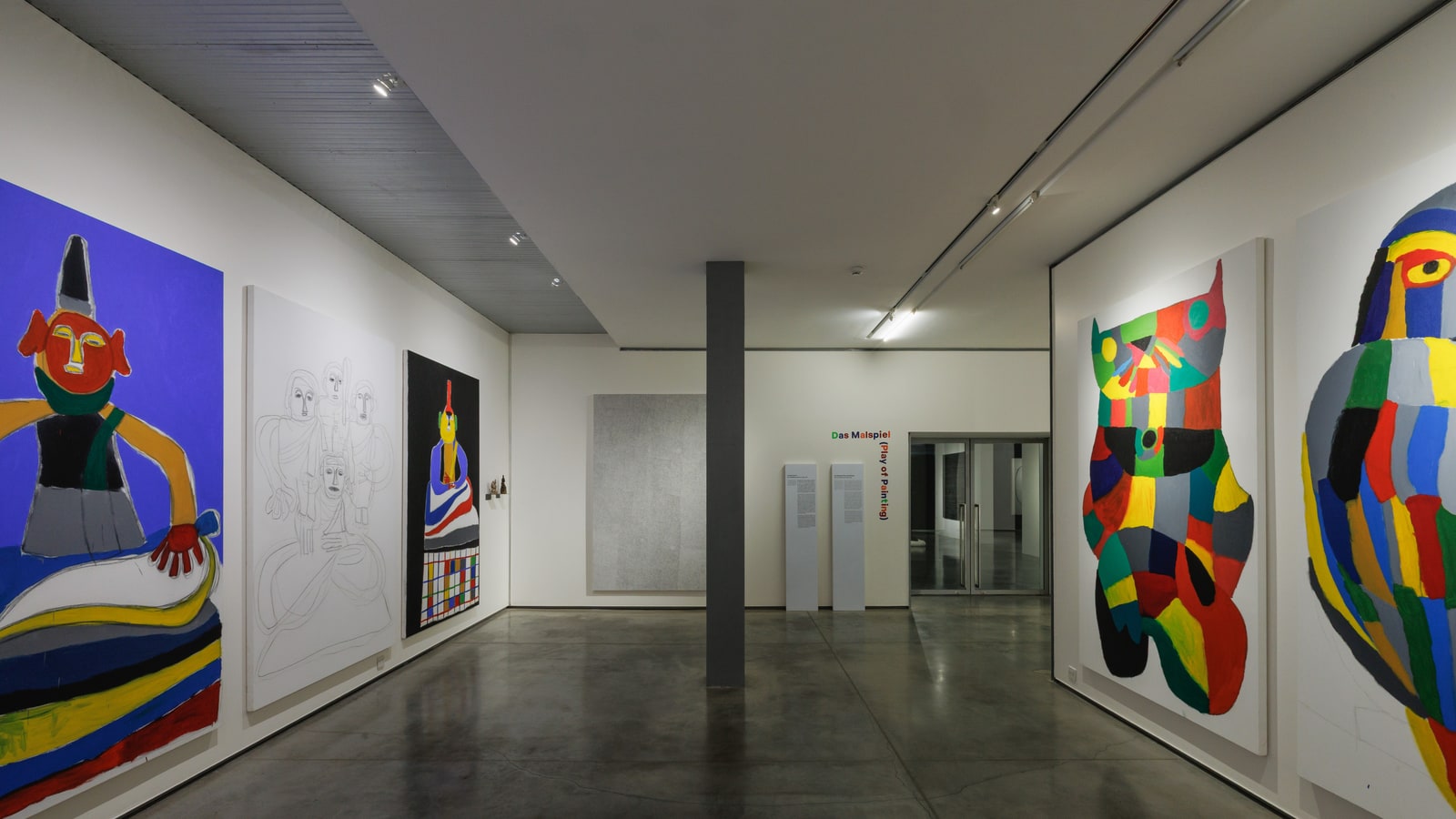 Spacious gallery inside MAIIAM Contemporary Art Museum