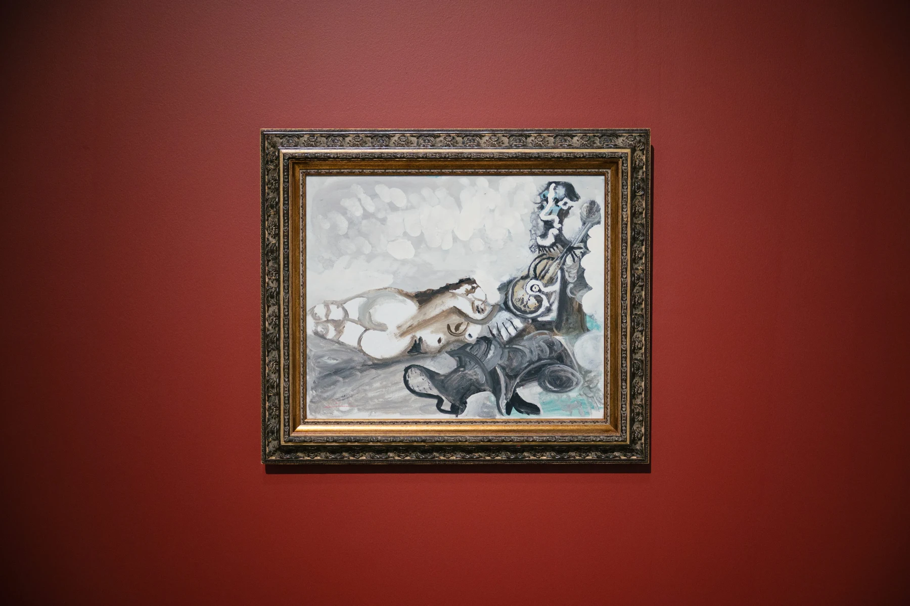 Pablo Picasso work displayed for Muse Beyond Human in Bangkok